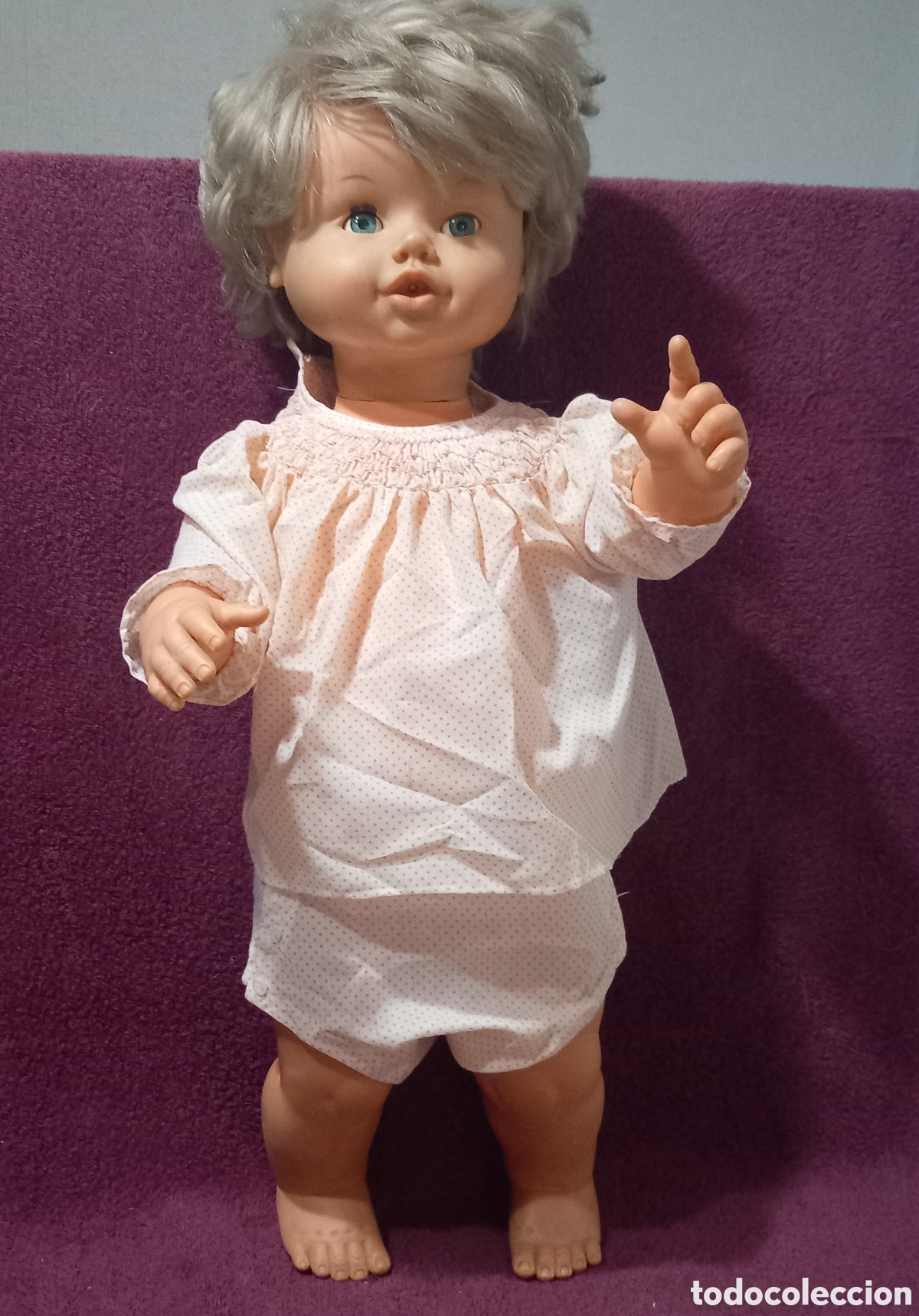 Poup&eacute;es Espagnoles Modernes: MU&Ntilde;ECO GRANDE&rdquo;MIGUELIN&rdquo;DE JESMAR(60cm)