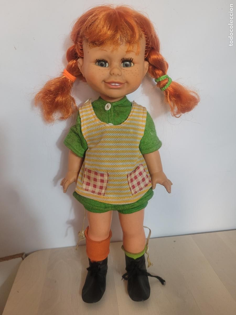 Mu&ntilde;ecas espa&ntilde;olas modernas: Mu&ntilde;eca Pippi Calzaslargas Langstrumpf Toyse pipi