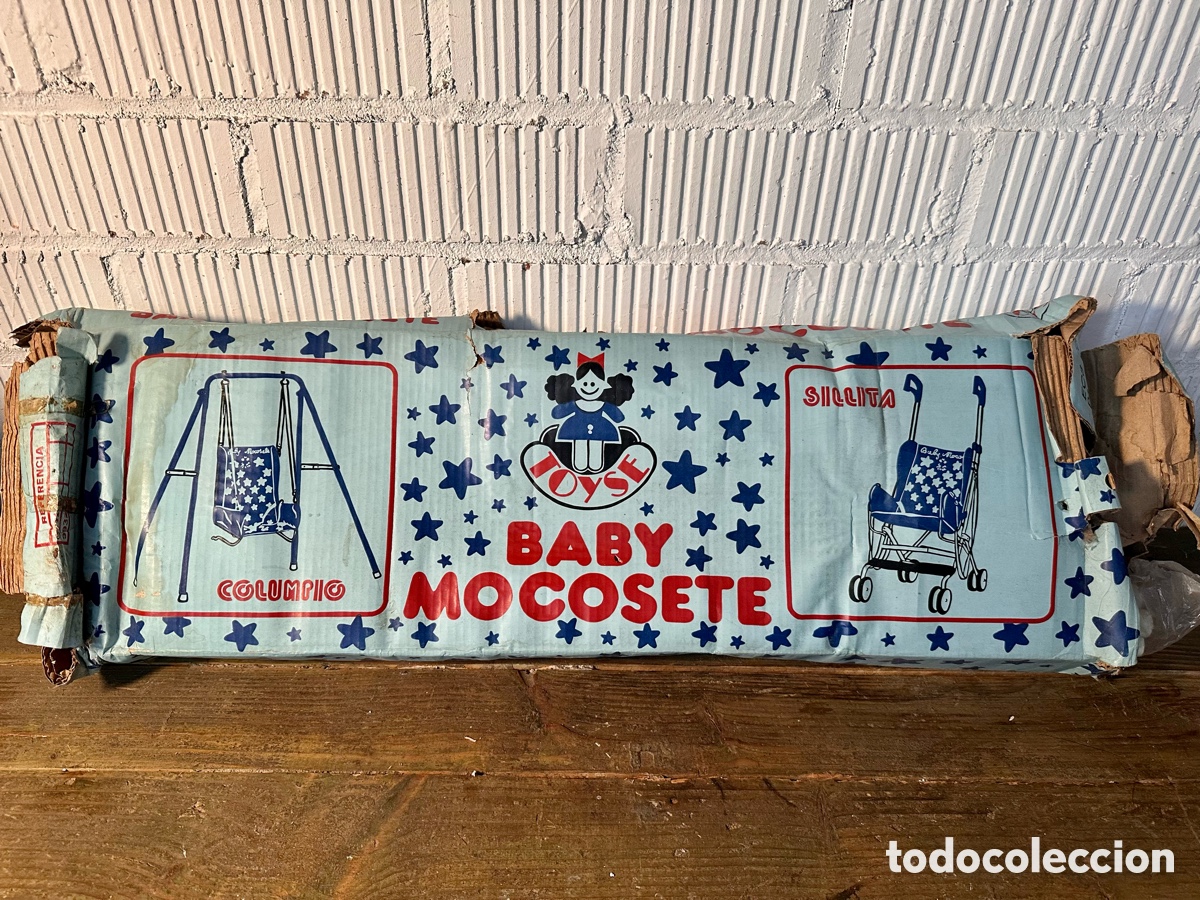 Mu&ntilde;ecas espa&ntilde;olas modernas: SILLITA COLUMPIO BABY MOCOSETE. A ESTRENAR, DE JUGUETER&Iacute;A.