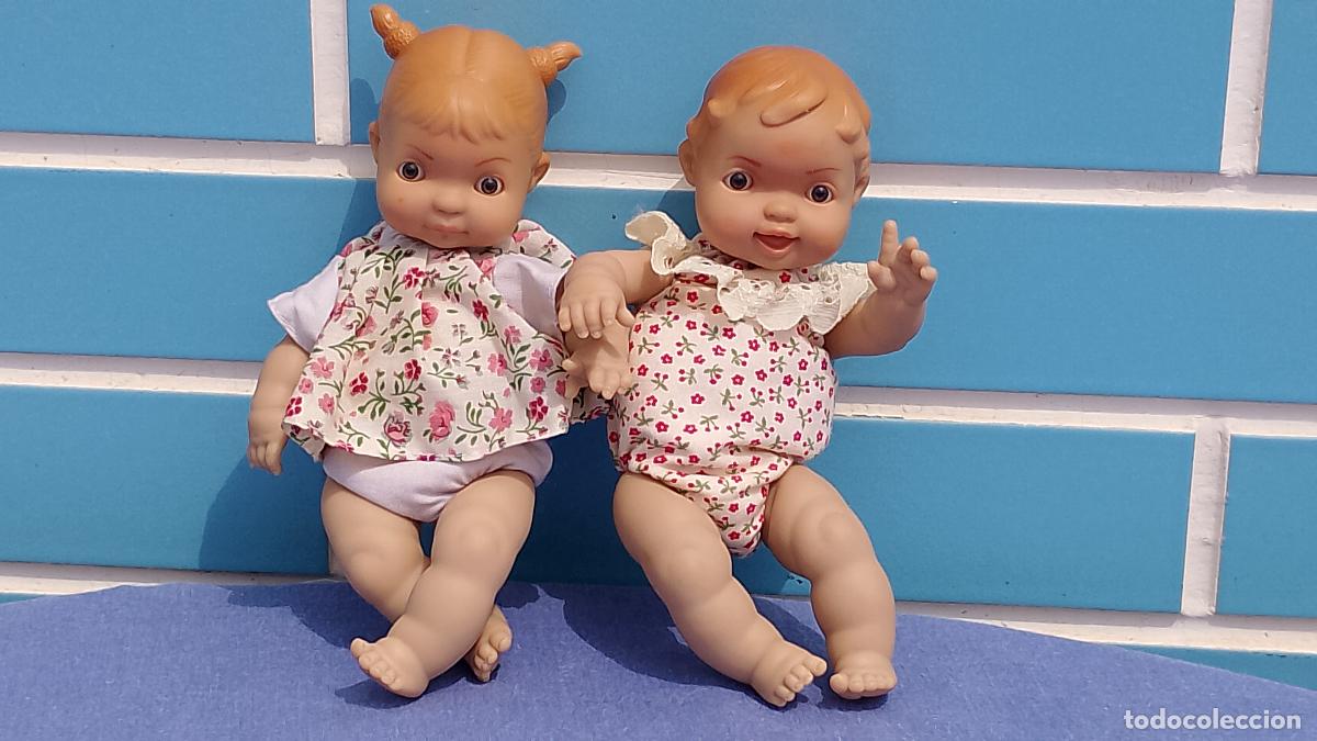 Mu&ntilde;ecas espa&ntilde;olas modernas: Antiguos mu&ntilde;ecos pareja &Ntilde;acos ni&ntilde;o y ni&ntilde;a de Mariquita P&eacute;rez de Creaciones NP