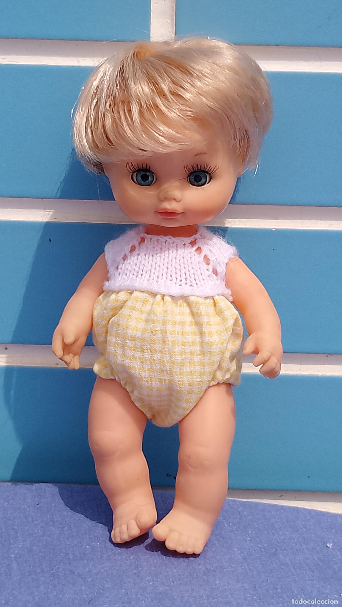Mu&ntilde;ecas espa&ntilde;olas modernas: Antiguo mu&ntilde;eco beb&eacute; Baby Mocos&iacute;n de Toyse
