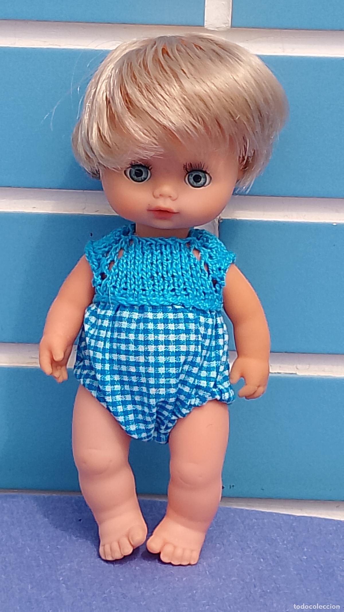 Mu&ntilde;ecas espa&ntilde;olas modernas: Antiguo mu&ntilde;eco beb&eacute; Baby Mocos&iacute;n de Toyse