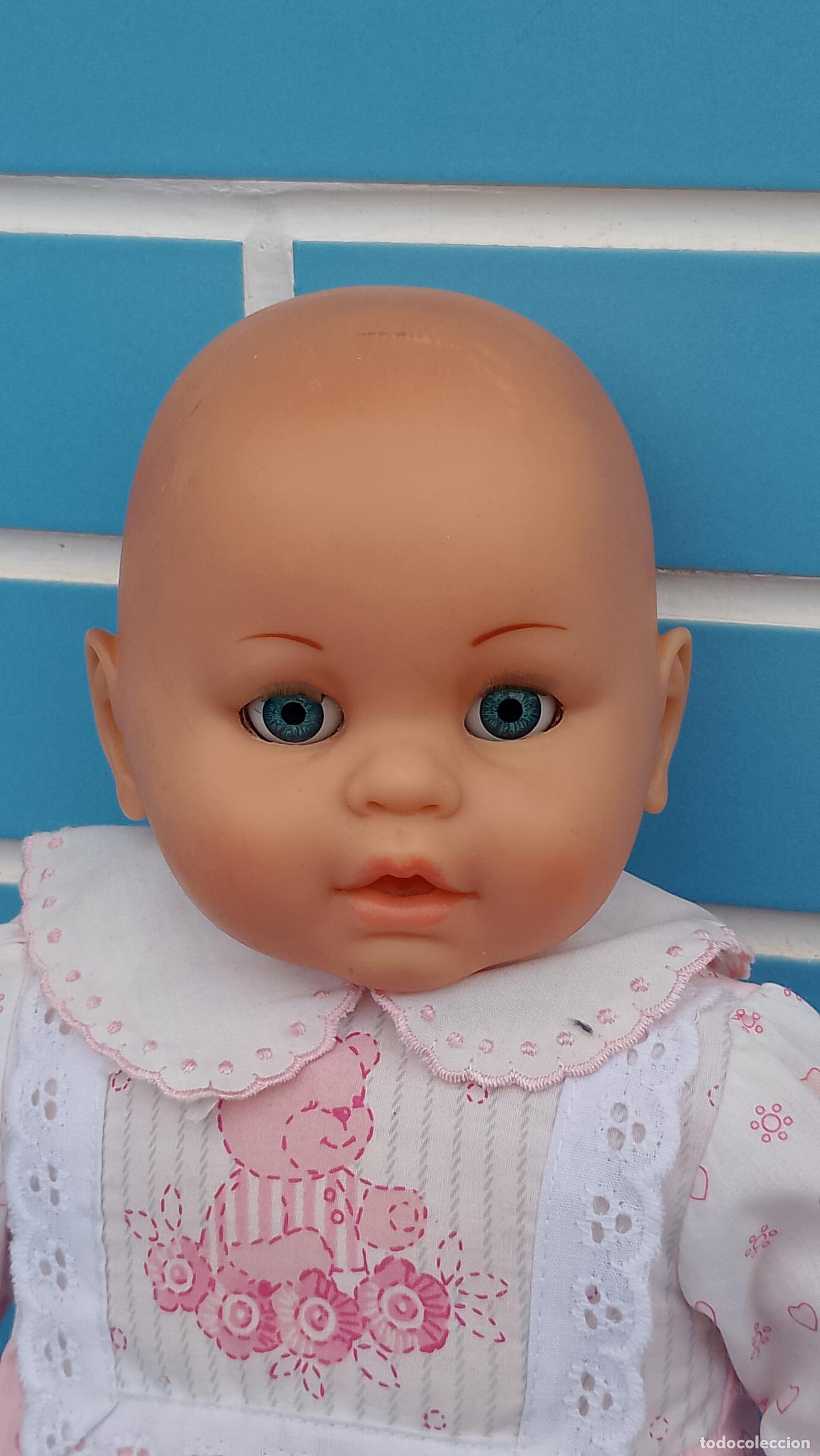 Mu&ntilde;ecas espa&ntilde;olas modernas: Antiguo mu&ntilde;eco beb&eacute; de 40 cm - Foto 2