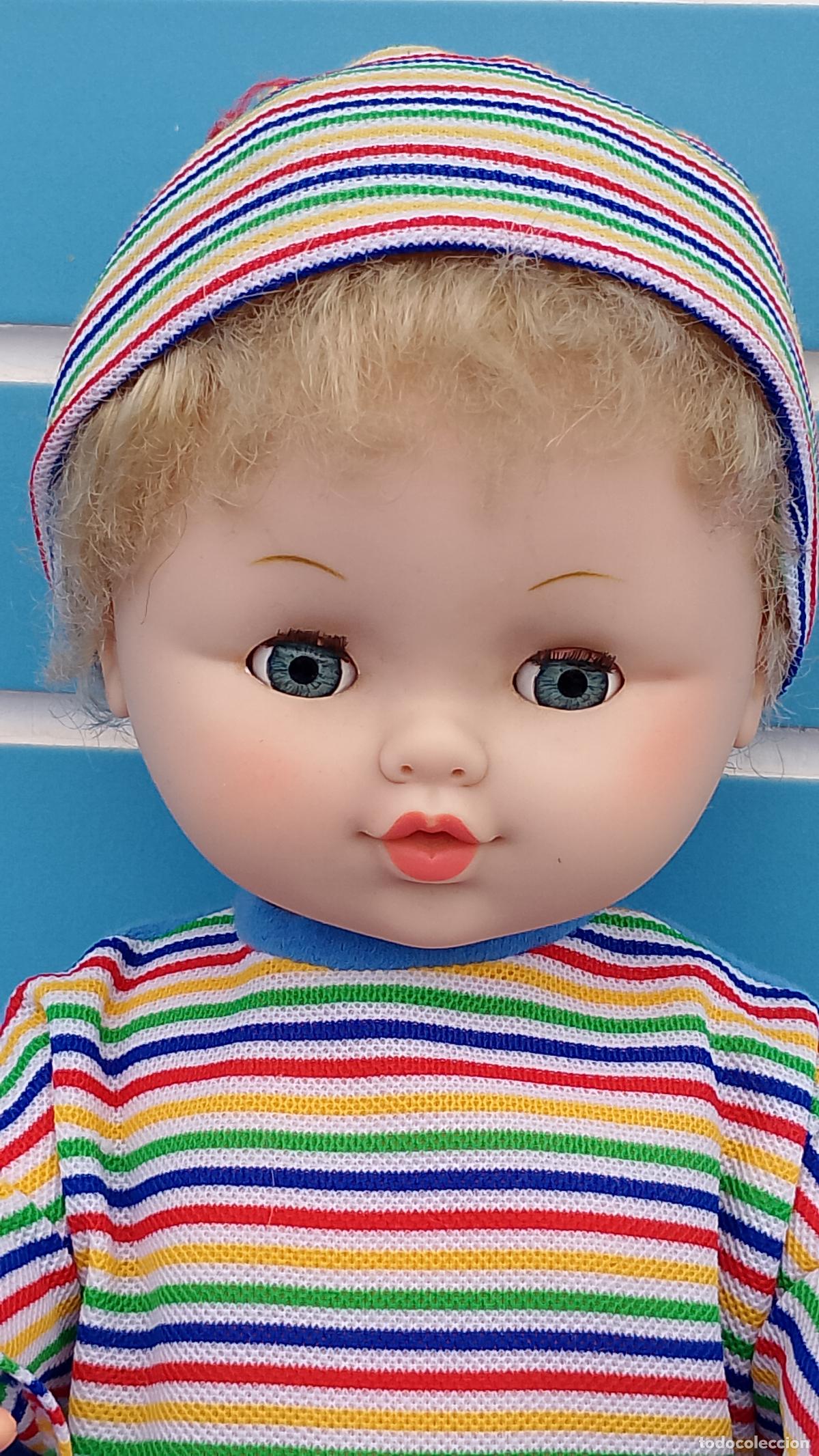 Mu&ntilde;ecas espa&ntilde;olas modernas: Antiguo mu&ntilde;eco beb&eacute; de b.b. de 45 cm - Foto 2