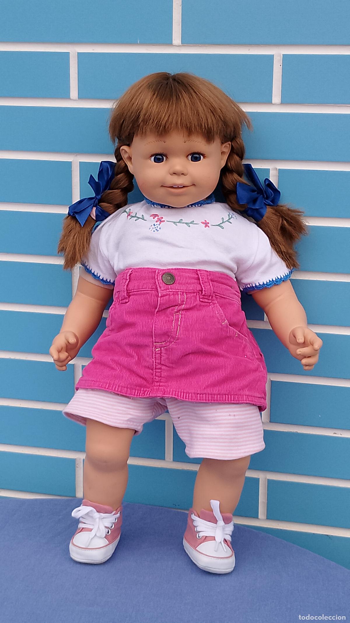 Mu&ntilde;ecas espa&ntilde;olas modernas: Antigua mu&ntilde;eca grande Roxanne de Pic&oacute; Smoby de 60 cm