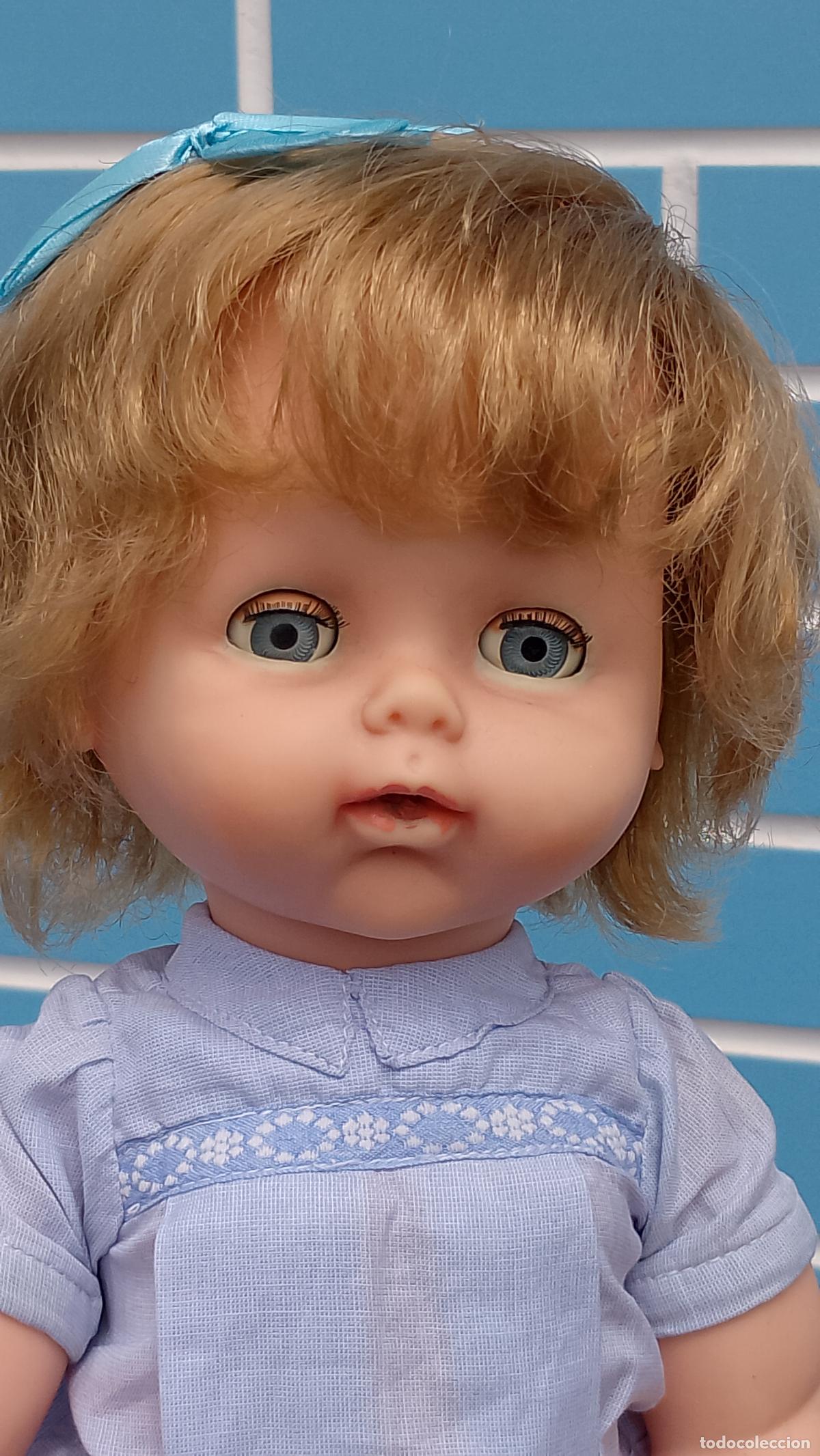 Mu&ntilde;ecas espa&ntilde;olas modernas: Antigua mu&ntilde;eca beb&eacute; de 34 cm - Foto 2