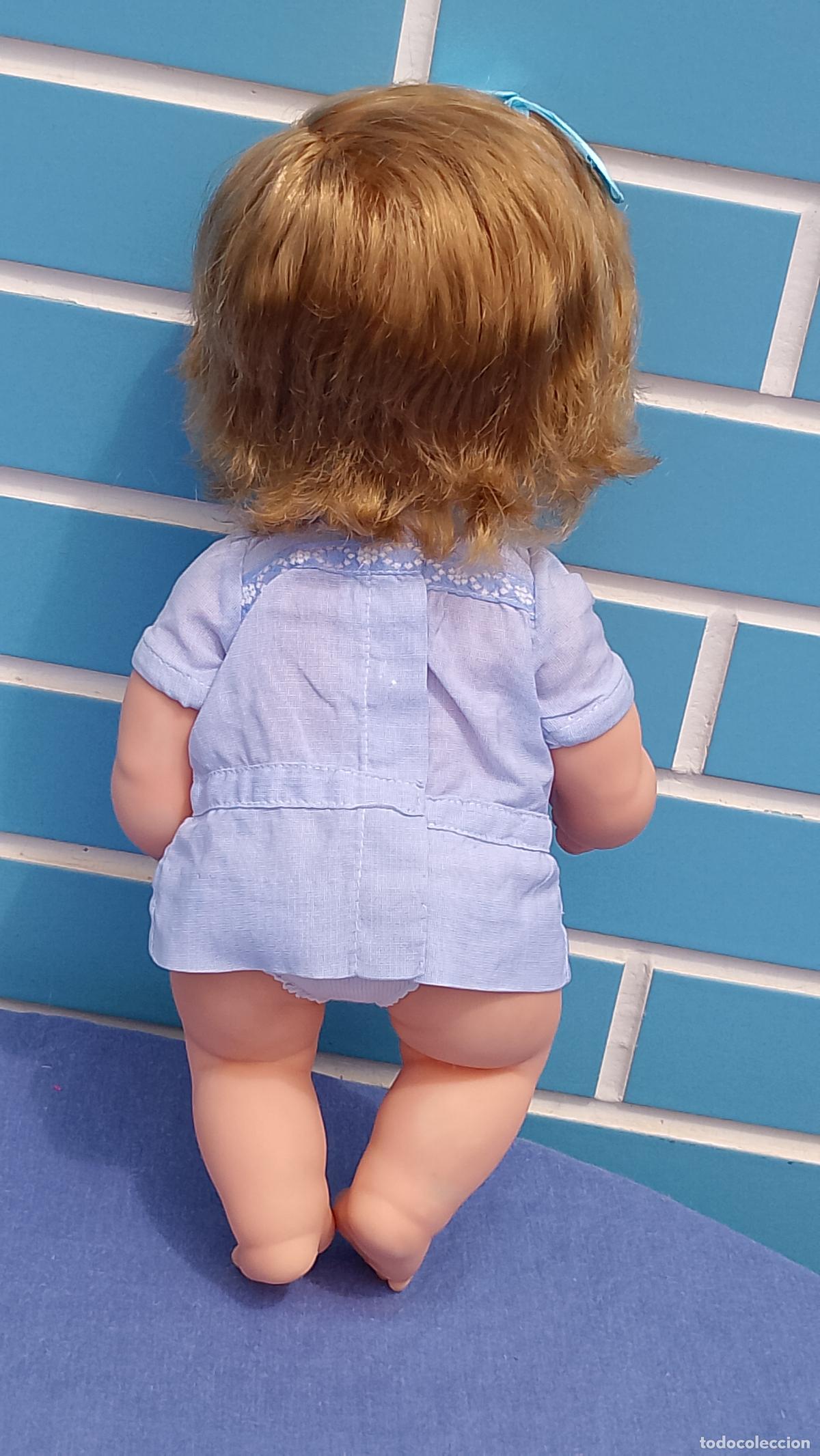 Mu&ntilde;ecas espa&ntilde;olas modernas: Antigua mu&ntilde;eca beb&eacute; de 34 cm - Foto 3