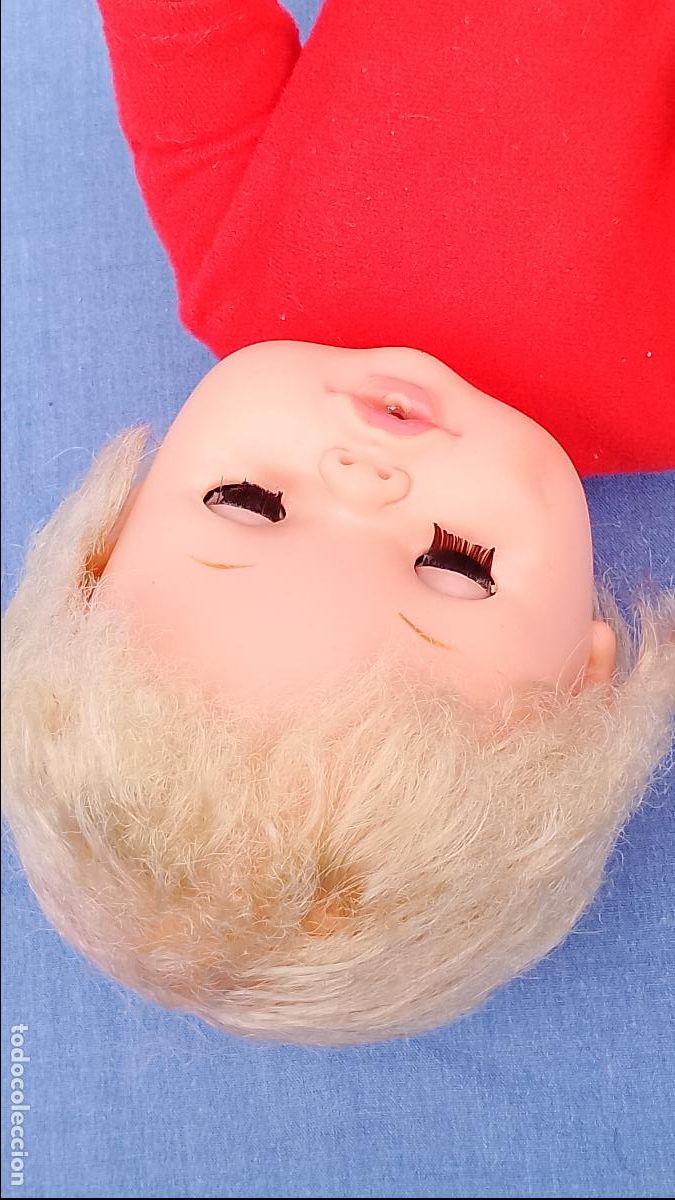 Mu&ntilde;ecas espa&ntilde;olas modernas: Antiguo mu&ntilde;eco beb&eacute; de b.b. de 33 cm - Foto 4