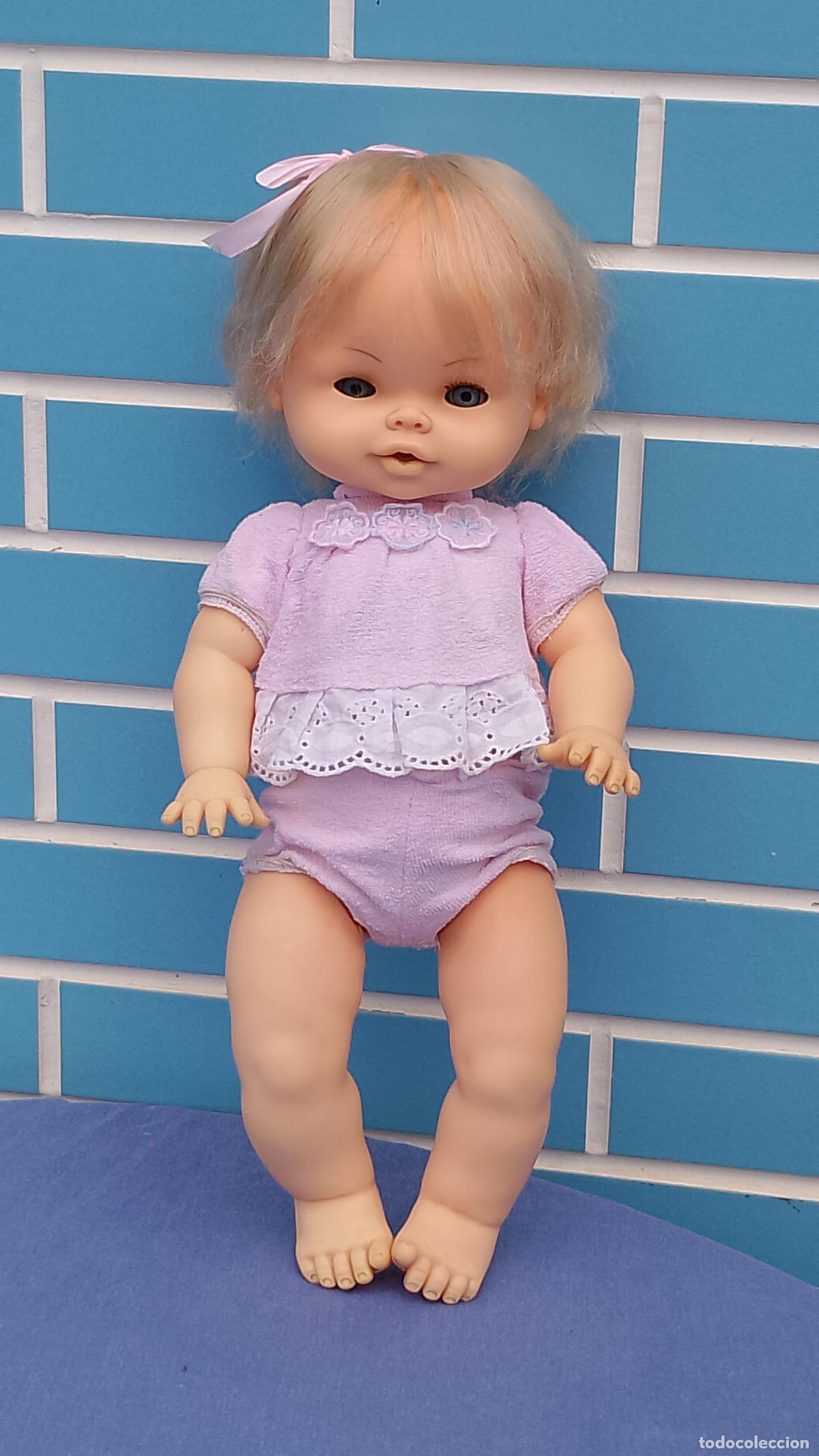 Mu&ntilde;ecas espa&ntilde;olas modernas: Antigua mu&ntilde;eca Lavadito de b.b. - Foto 1