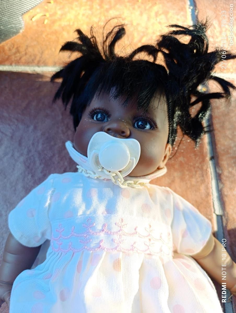 Mu&ntilde;ecas espa&ntilde;olas modernas: MU&Ntilde;ECA NEGRITA MANOLO. - Foto 2