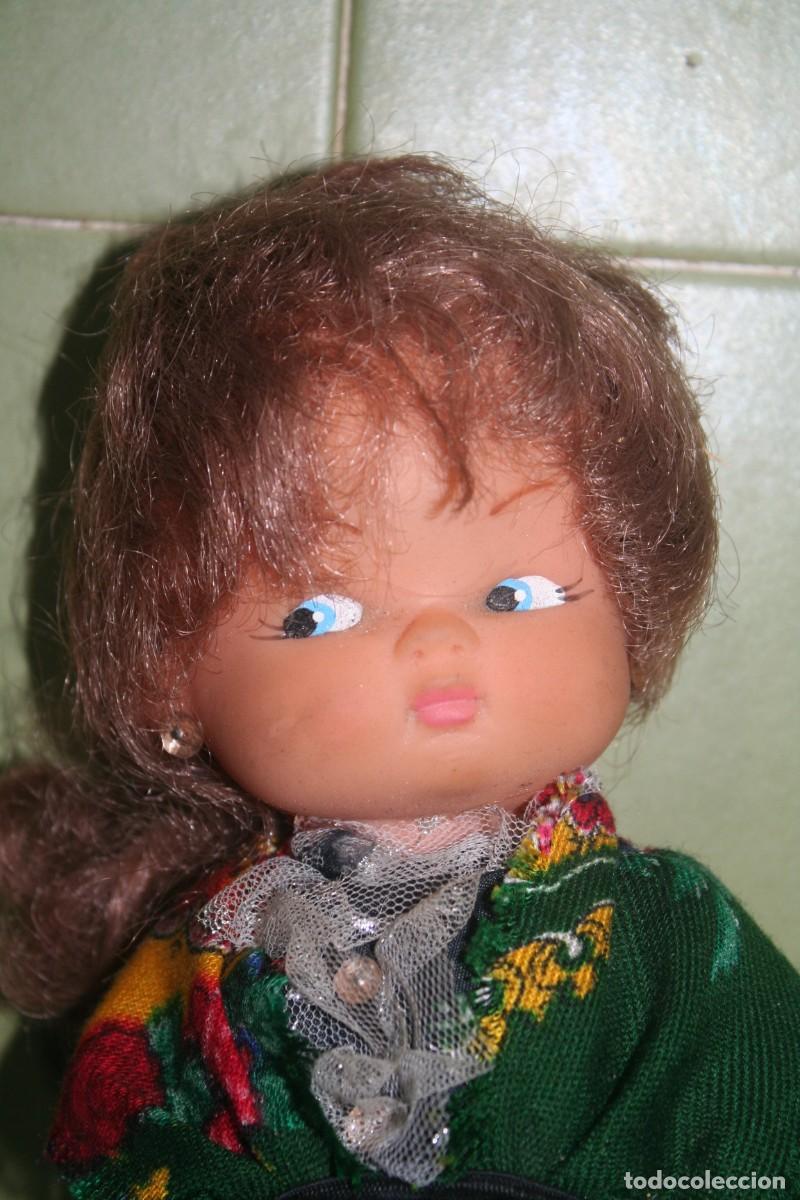 Mu&ntilde;ecas espa&ntilde;olas modernas: mu&ntilde;eca mu&ntilde;eco antigua regional ojos pintados avila o segovia