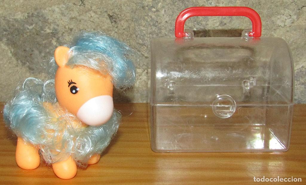 Mu&ntilde;ecas espa&ntilde;olas modernas: ANTIGUO Y RARO MI PEQUE&Ntilde;O PONY DE PALAU HERMANOS - NUEVO Y EN SU MALET&Iacute;N