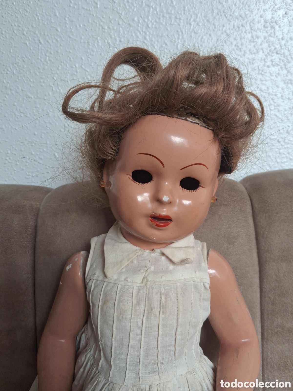 Mu&ntilde;ecas espa&ntilde;olas modernas: Mu&ntilde;eca de cart&oacute;n y lleso - Foto 3