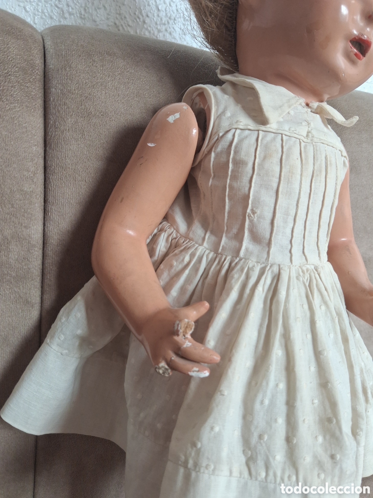 Mu&ntilde;ecas espa&ntilde;olas modernas: Mu&ntilde;eca de cart&oacute;n y lleso - Foto 4