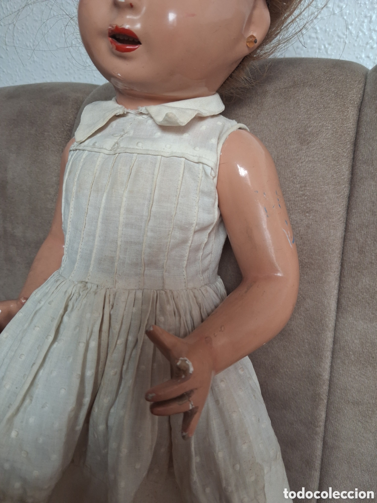 Mu&ntilde;ecas espa&ntilde;olas modernas: Mu&ntilde;eca de cart&oacute;n y lleso - Foto 5
