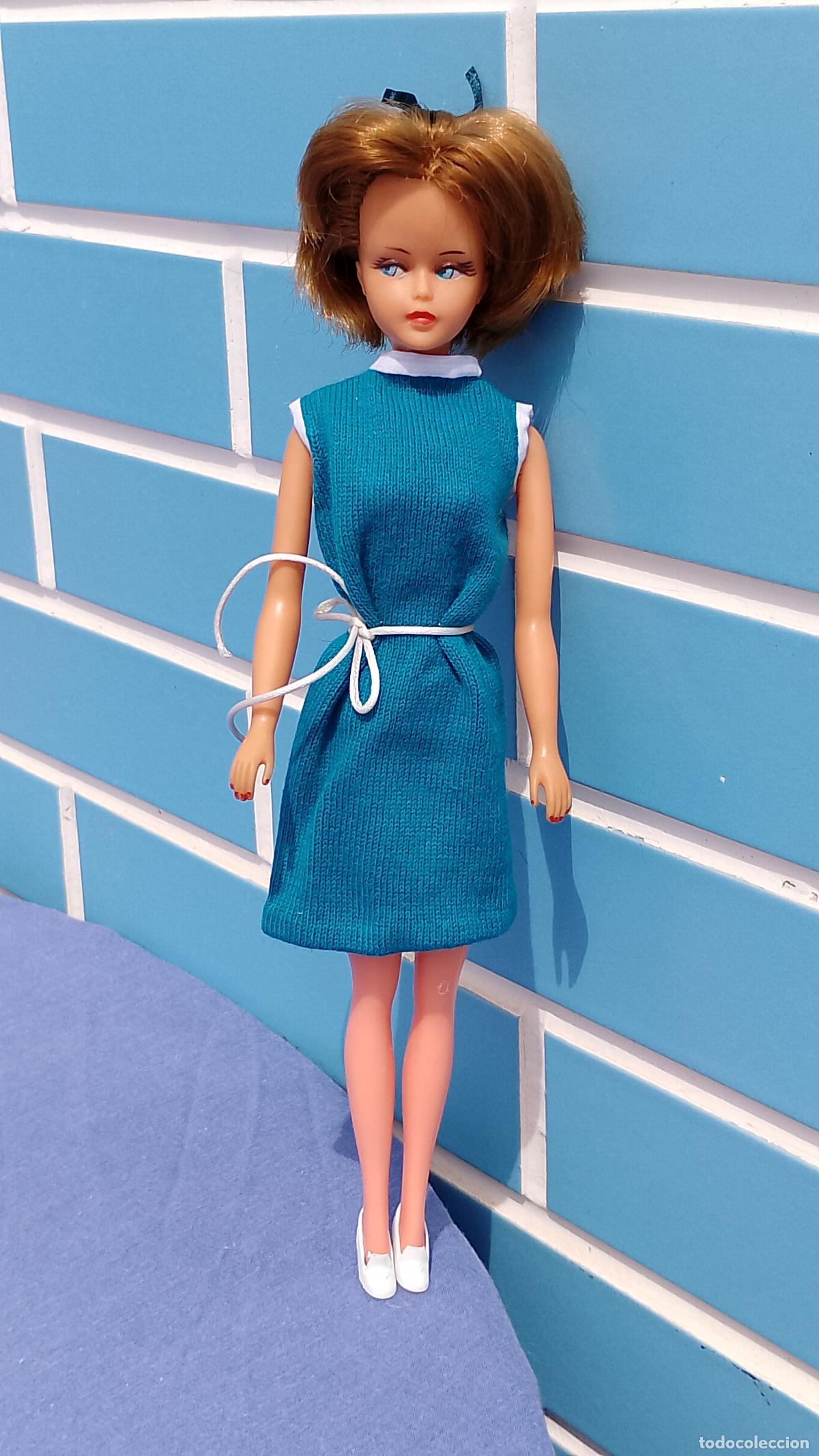 Mu&ntilde;ecas espa&ntilde;olas modernas: Antigua mu&ntilde;eca Tressy Mini Maniqu&iacute; de Novo Gama