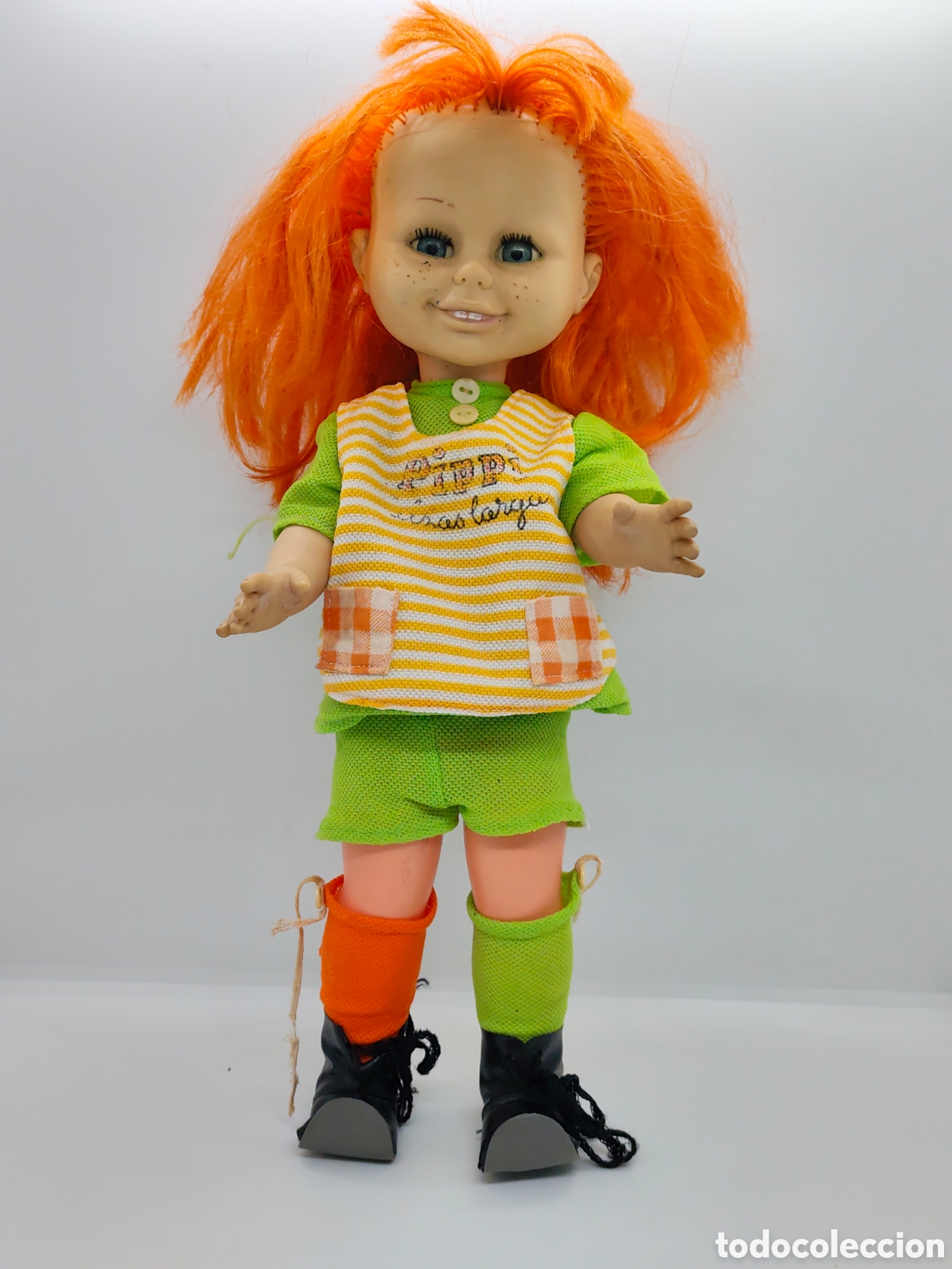 Mu&ntilde;ecas espa&ntilde;olas modernas: Mu&ntilde;eca pipi calzas largas,vestida de origen,de Toyse