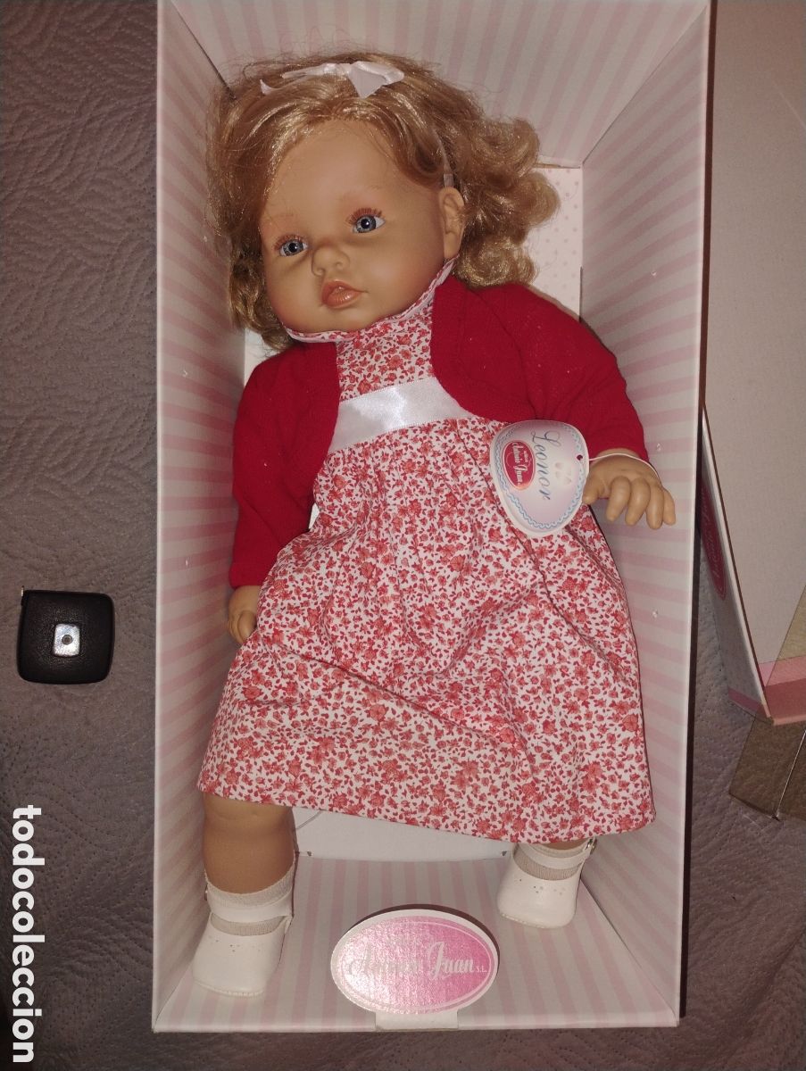 Mu&ntilde;ecas espa&ntilde;olas modernas: &diams;Mu&ntilde;eca Leonor Infanta de Espa&ntilde;a - Antonio Juan - Edici&oacute;n Limitada - Nueva en Caja Original + ️