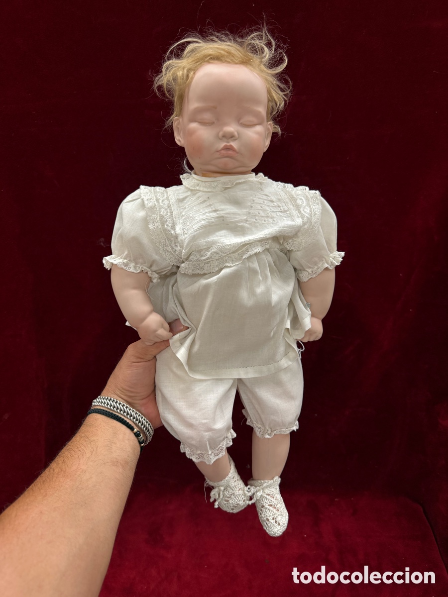 Mu&ntilde;ecas espa&ntilde;olas modernas: Gran mu&ntilde;eca de coleccion,Cabesa porcelana!Clara