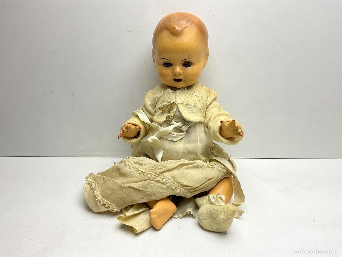 Mu&ntilde;ecas espa&ntilde;olas modernas: ANTIGUO BEB&Eacute; DE LA CASA NOVO GAMA - FABRICACION ESPA&Ntilde;OLA - NECESITA LIMPIEZA Y REPASO