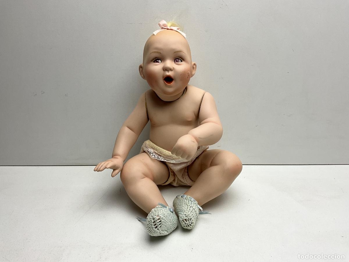 Mu&ntilde;ecas espa&ntilde;olas modernas: BEB&Eacute; PORCELANA O BISCUIT DE ASHTON DRAKE - NECESITA LIMPIEZA