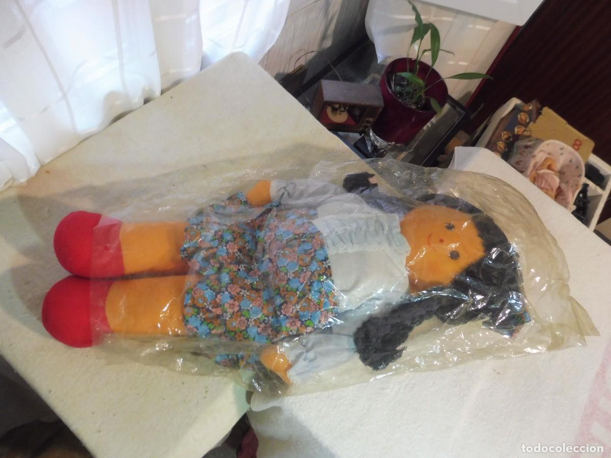 Mu&ntilde;ecas espa&ntilde;olas modernas: Mu&ntilde;eca de trapo ref. 2502/2 aprox. 62 cm, Turisol (Benasau, Alicante)