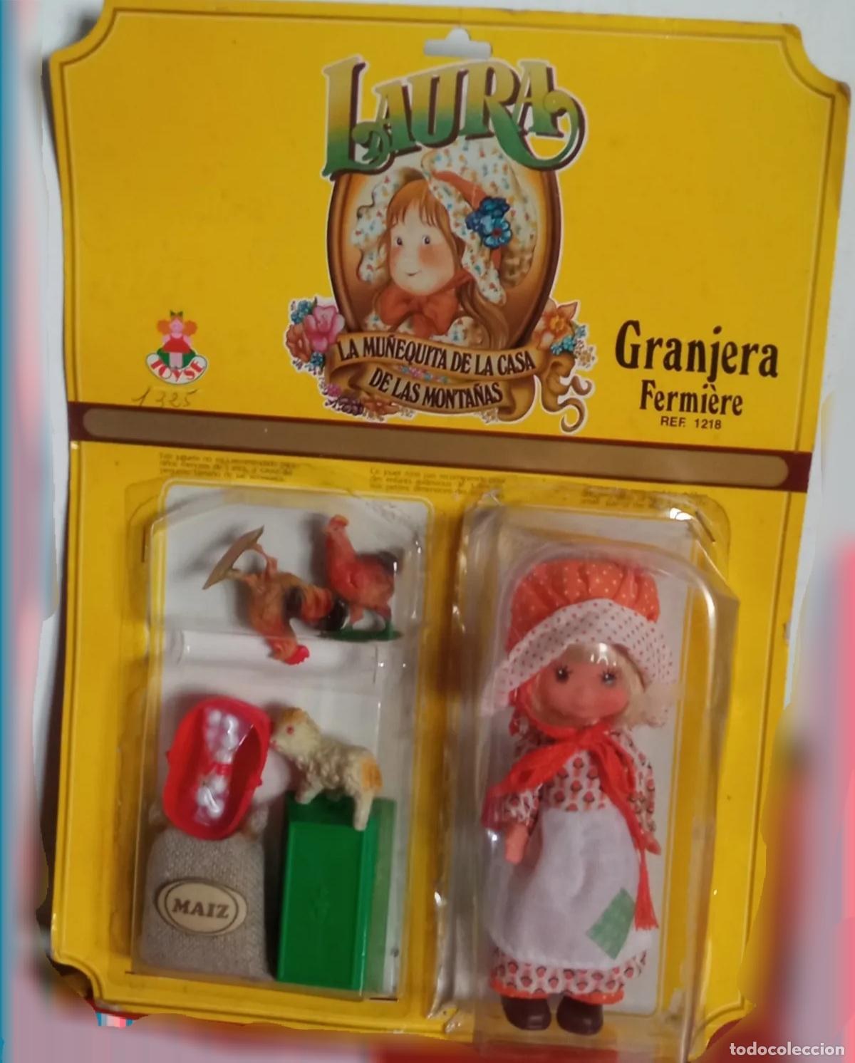 Mu&ntilde;ecas espa&ntilde;olas modernas: LAURA MONTA&Ntilde;AS RUBIA PLATINO EN SU BLISTER