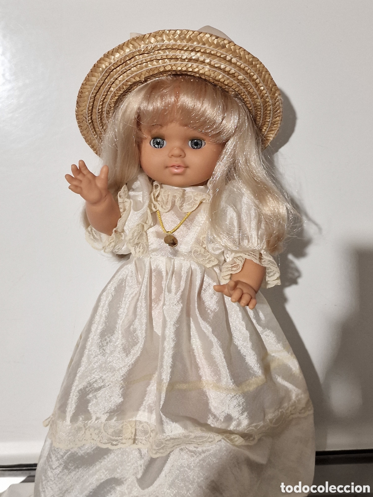 Mu&ntilde;ecas espa&ntilde;olas modernas: ANTIGUA MU&Ntilde;ECA BB, COMUNI&Oacute;N, FABRICADA EN ESPA&Ntilde;A