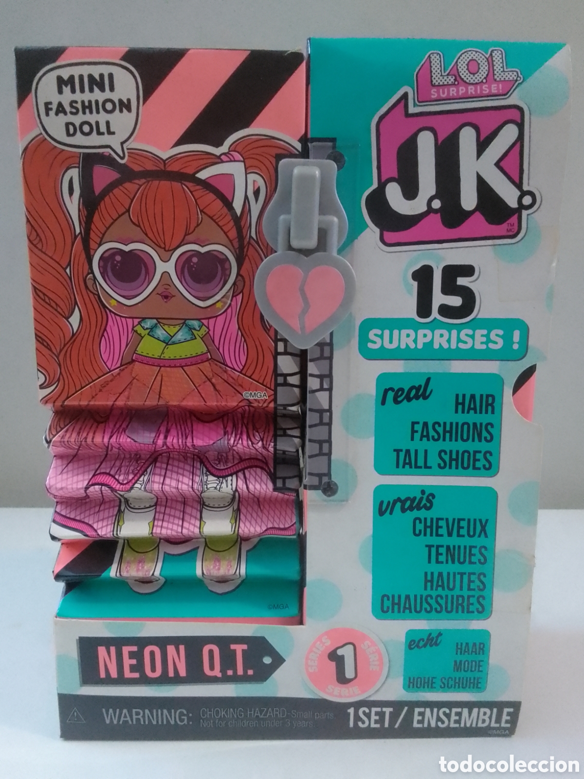 Mu&ntilde;ecas espa&ntilde;olas modernas: Caja vac&iacute;a mu&ntilde;eca L.O.L. SURPRISE !