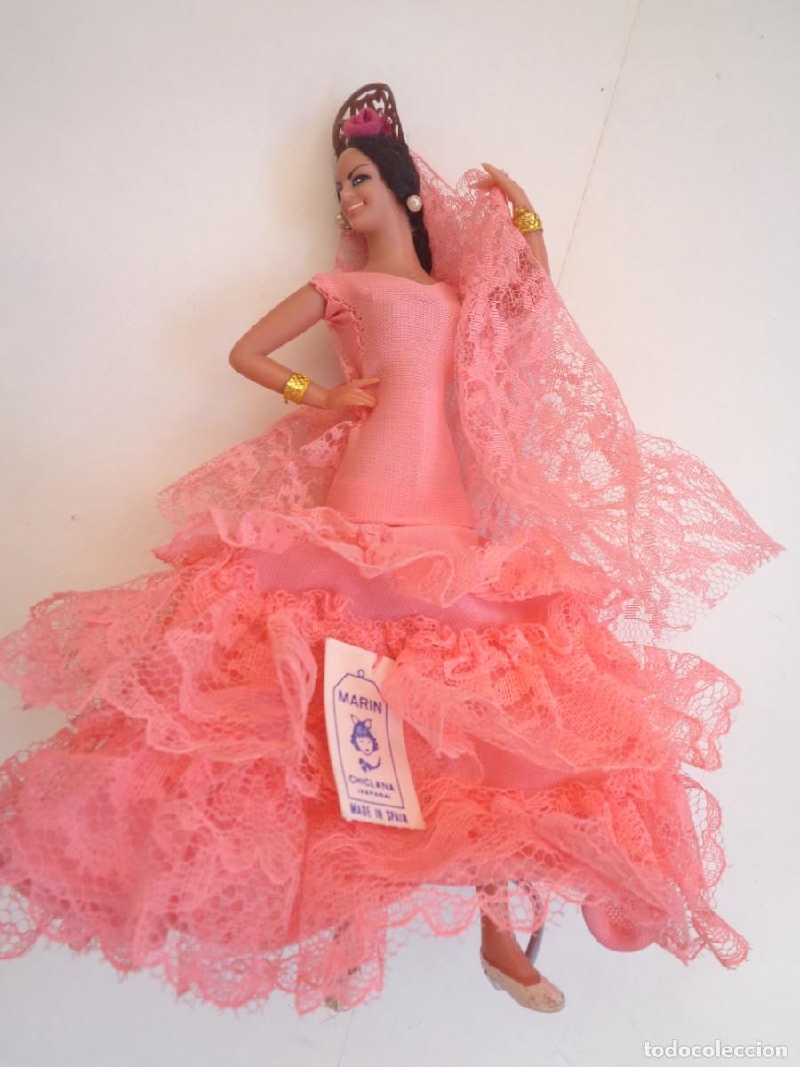 Mu&ntilde;ecas espa&ntilde;olas modernas: PRECIOSA MU&Ntilde;ECA FLAMENCA &uml; CARMEN &uml;, DE MARIN ( CHICLANA )