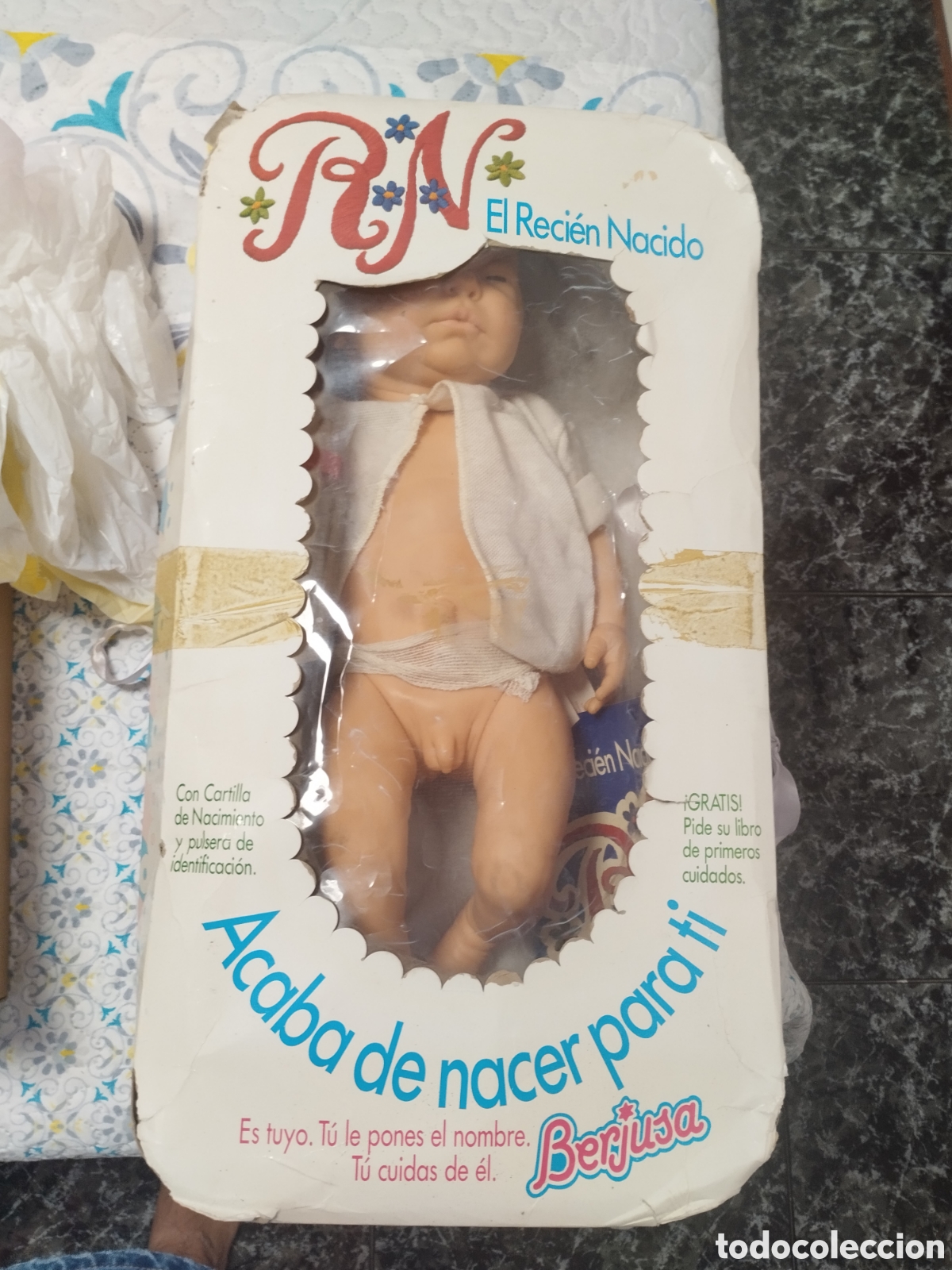 Mu&ntilde;ecas espa&ntilde;olas modernas: Reci&eacute;n nacido de berjusa vintage