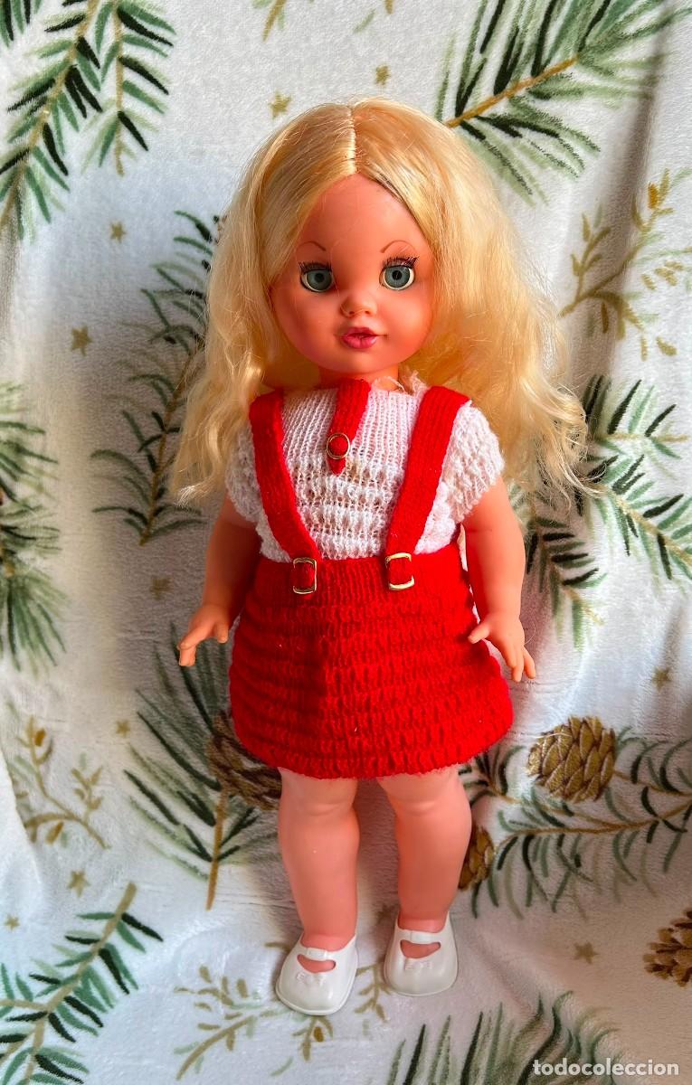 Mu&ntilde;ecas espa&ntilde;olas modernas: PRECIOSA MU&Ntilde;ECA PARLANTE QUIZAS MARISOL DE FAMACCA A&Ntilde;O 1973. FUNCIONANDO BIEN. NO PVC.