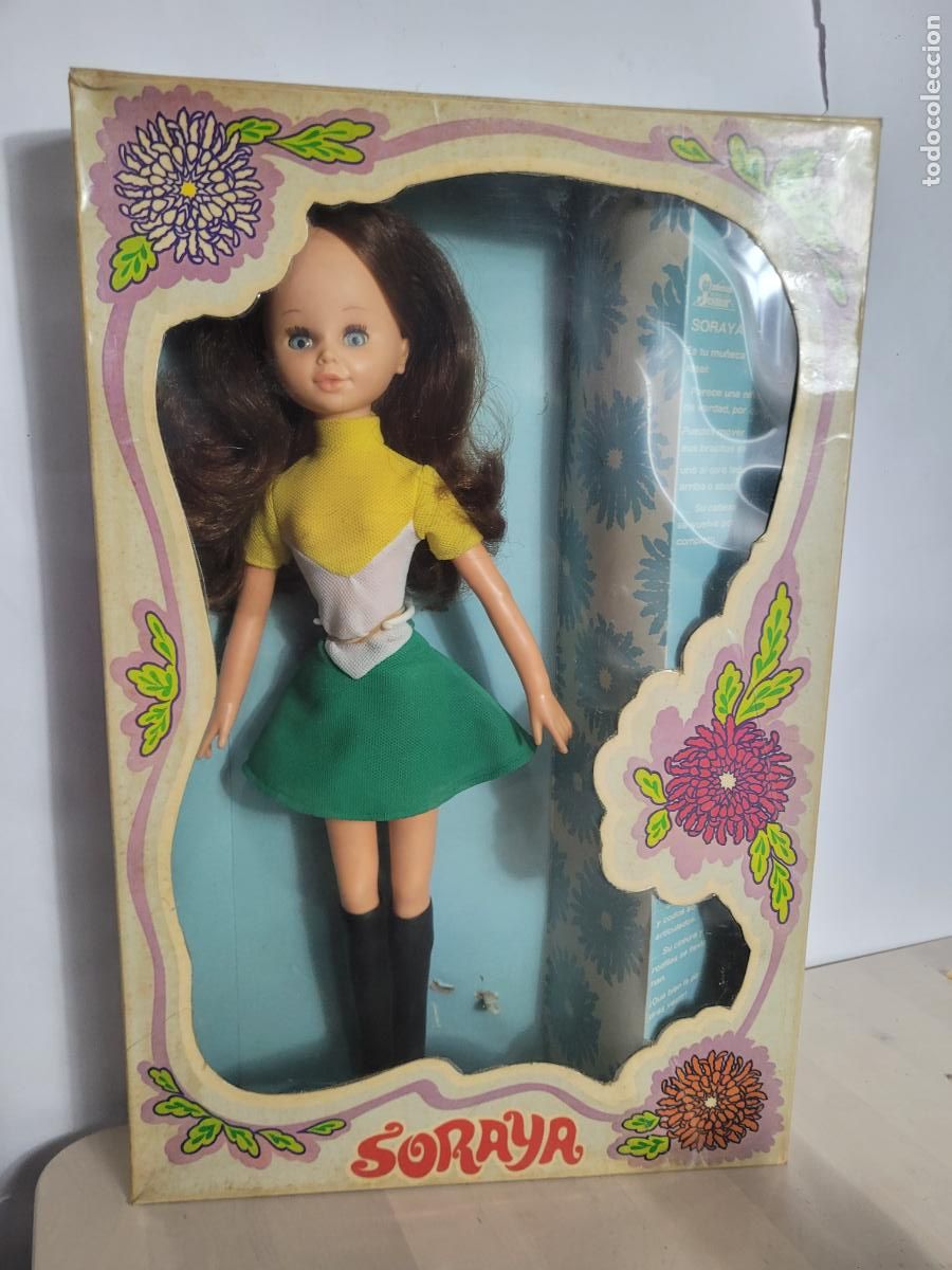 Mu&ntilde;ecas espa&ntilde;olas modernas: Mu&ntilde;eca Soraya de Jesmar Morena Nueva Caja Dif&iacute;cil