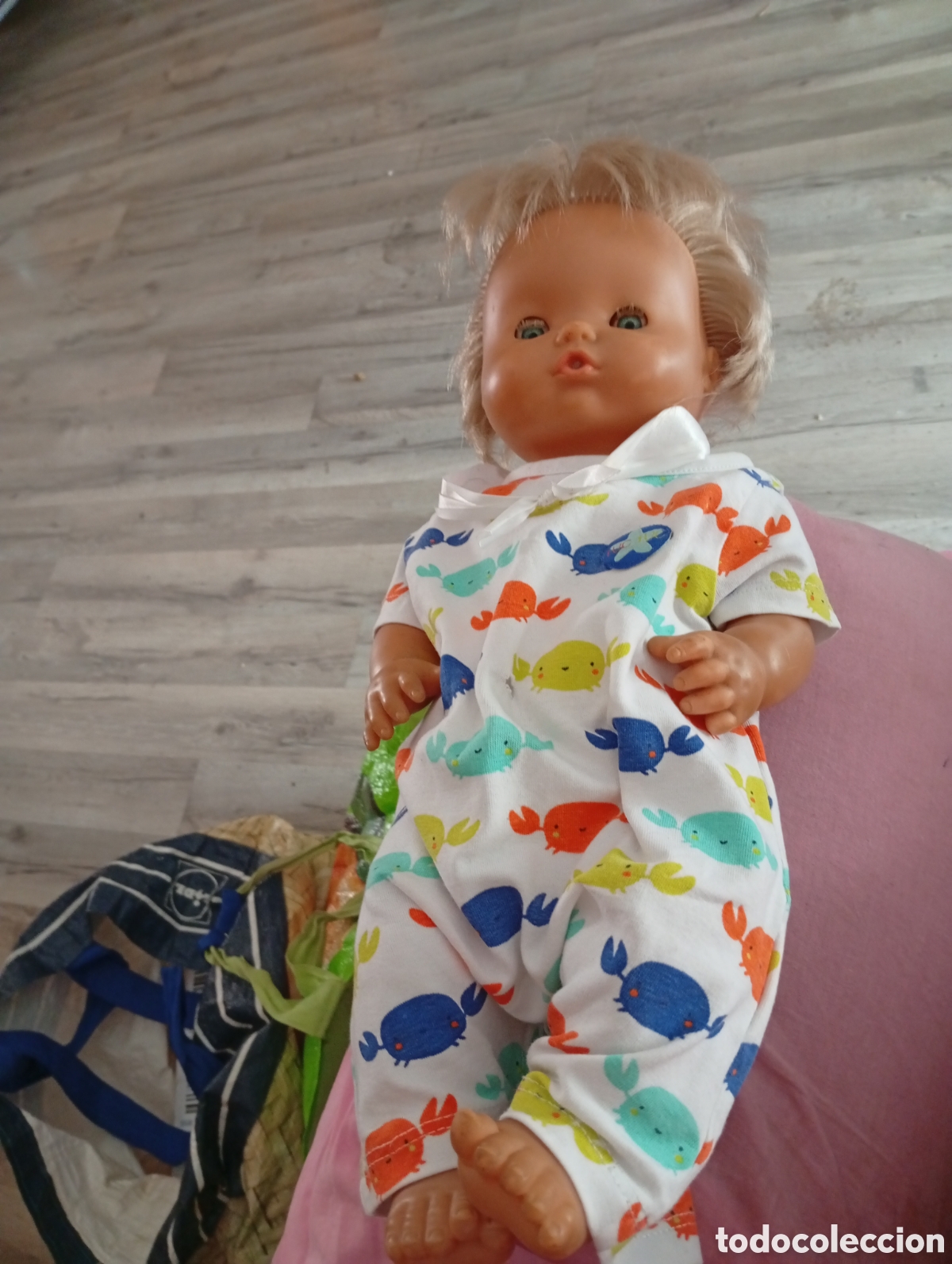 Mu&ntilde;ecas espa&ntilde;olas modernas: Mu&ntilde;eca Nenuco con pesta&ntilde;as rubias