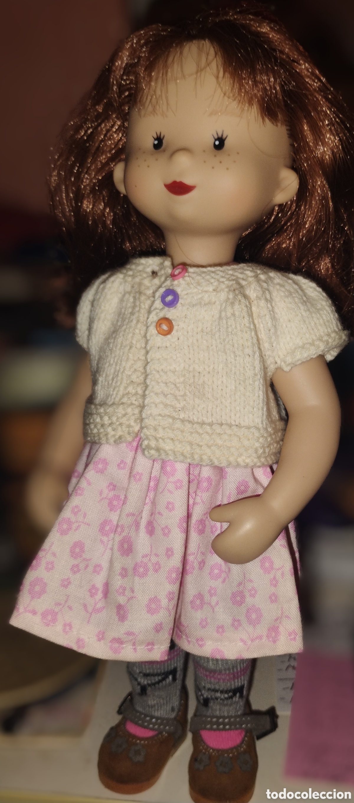 Mu&ntilde;ecas espa&ntilde;olas modernas: &diams;MARIQUITA MODEL (Mariquita P&eacute;rez) 30cm - Pelirroja Mech&oacute;n Fantas&iacute;a Origen &iexcl;Articulaciones perfectas