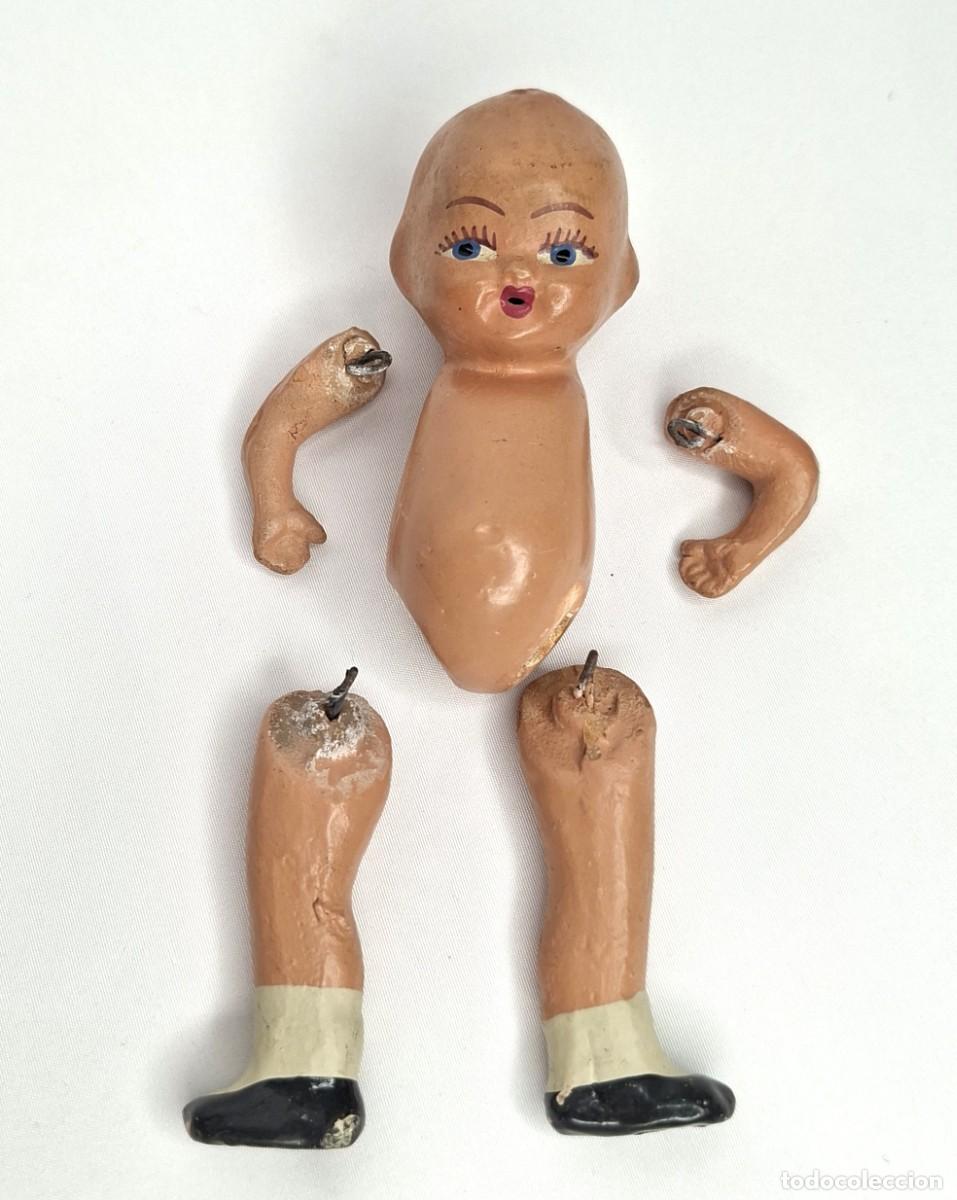 Mu&ntilde;ecas espa&ntilde;olas modernas: MU&Ntilde;ECO DE TERRACOTA PARA REPARAR, MIDE 12 cm.