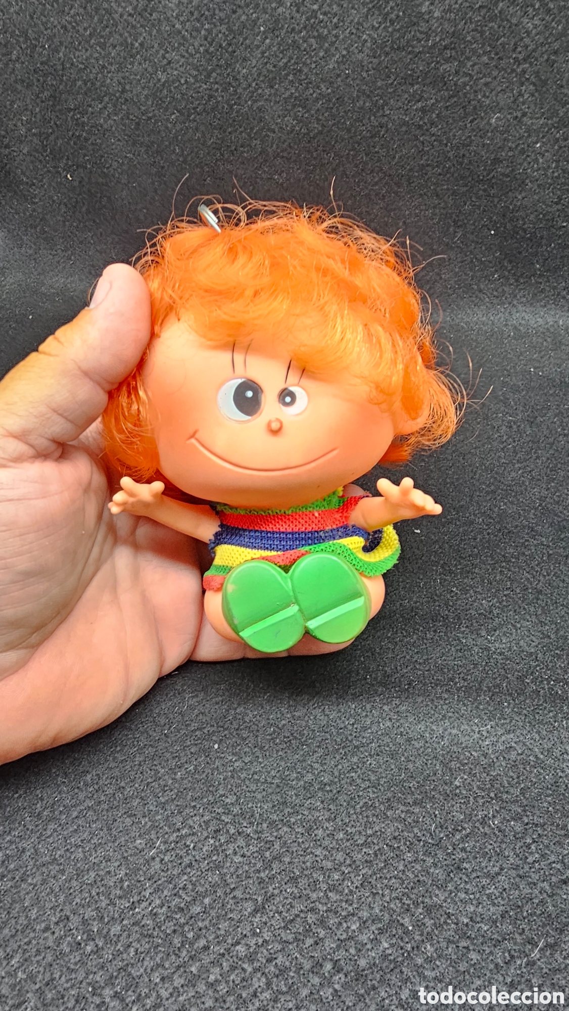 Mu&ntilde;ecas espa&ntilde;olas modernas: mu&ntilde;eco antiguo de goma fabricado en Espa&ntilde;a por la marca Farmi durante los a&ntilde;os 70 u 80