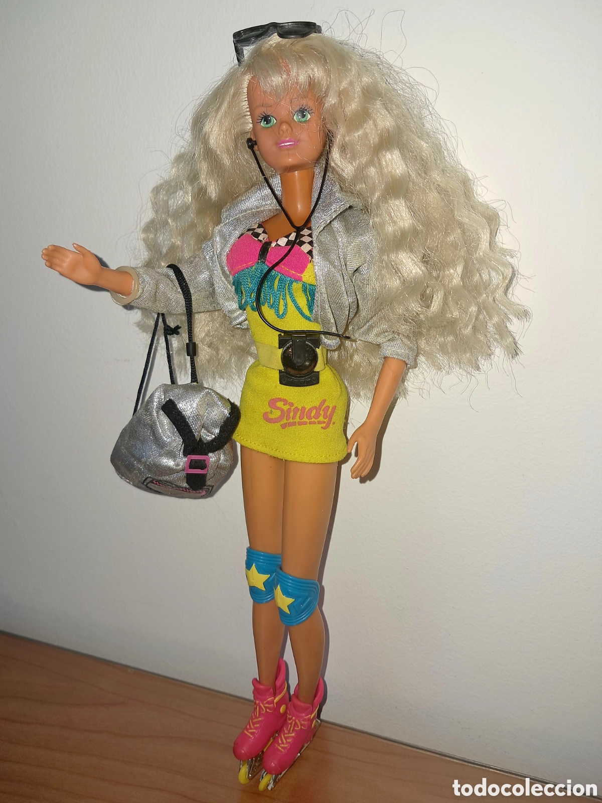 Mu&ntilde;ecas espa&ntilde;olas modernas: MU&Ntilde;ECA SINDY PATINADORA 1991 - Foto 2