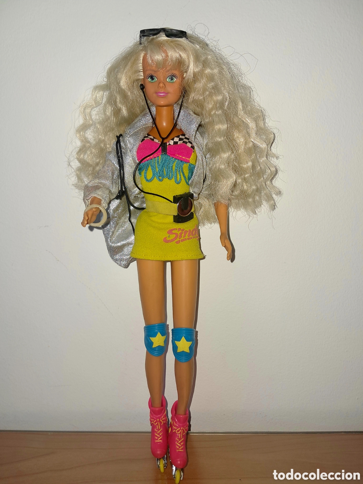 Mu&ntilde;ecas espa&ntilde;olas modernas: MU&Ntilde;ECA SINDY PATINADORA 1991 - Foto 4