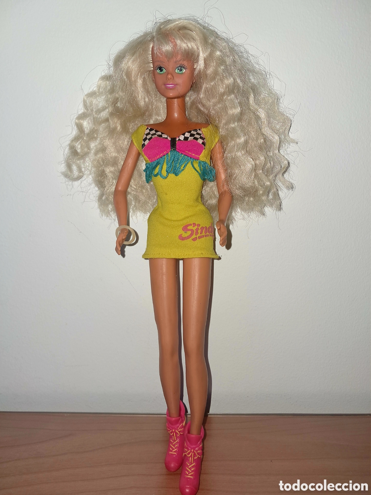 Mu&ntilde;ecas espa&ntilde;olas modernas: MU&Ntilde;ECA SINDY PATINADORA 1991 - Foto 6