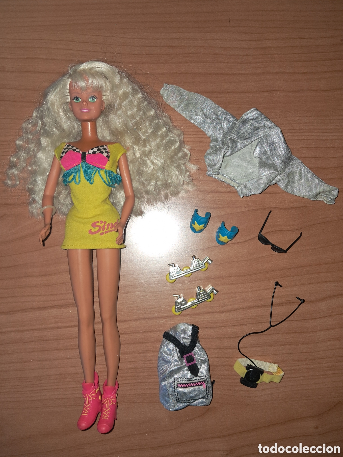 Mu&ntilde;ecas espa&ntilde;olas modernas: MU&Ntilde;ECA SINDY PATINADORA 1991 - Foto 10
