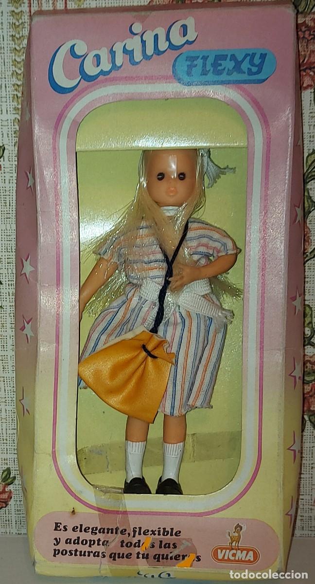 Mu&ntilde;ecas espa&ntilde;olas modernas: MU&Ntilde;ECA CARINA FLEXY, DE VICMA - A&Ntilde;OS 70