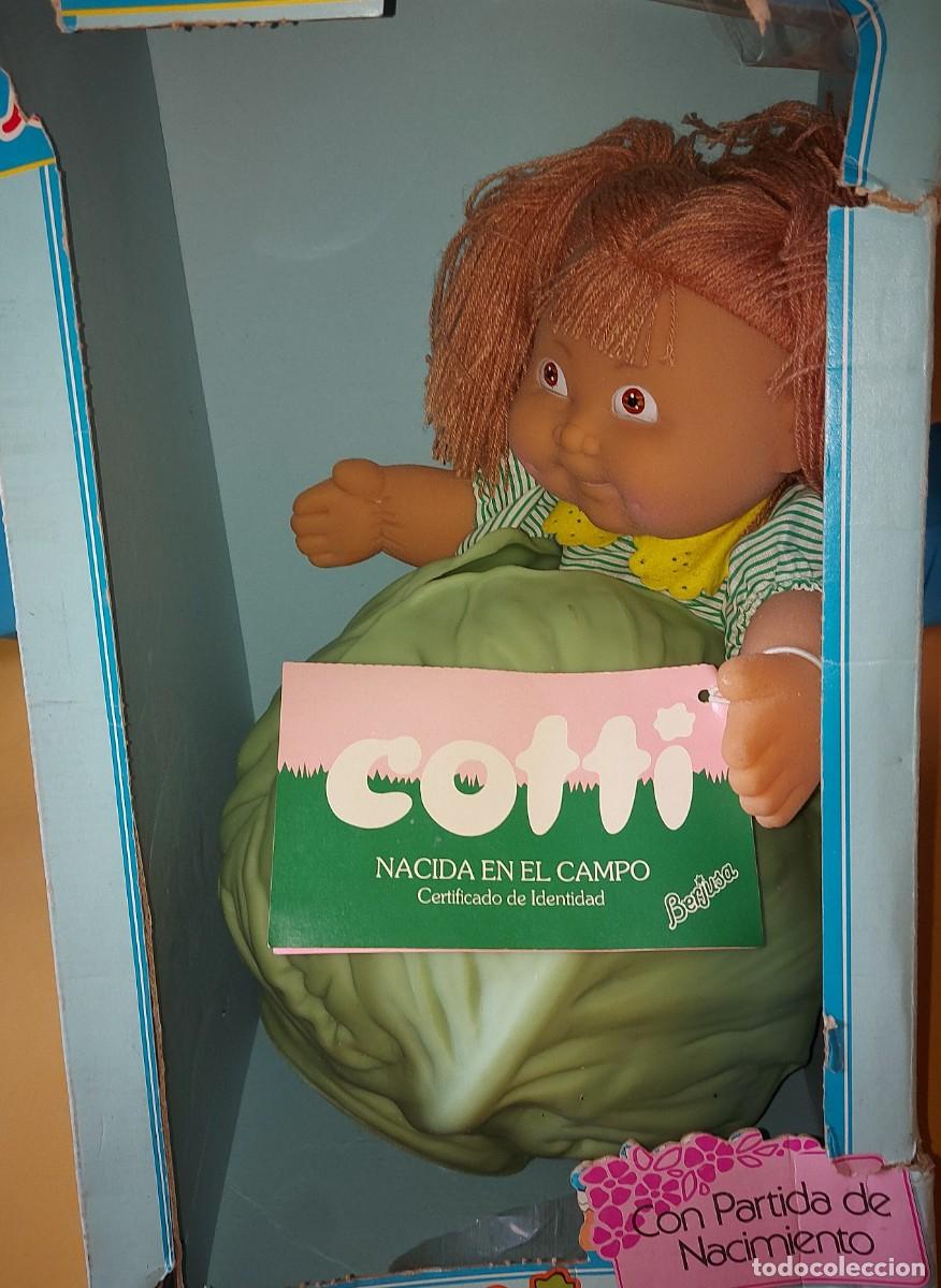 Mu&ntilde;ecas espa&ntilde;olas modernas: MU&Ntilde;ECA COTTI, NACIDA EN EL CAMPO DE BERJUSA A&Ntilde;O 1984, MU&Ntilde;ECA REPOLLO / CABBAGE PATCH KIDS