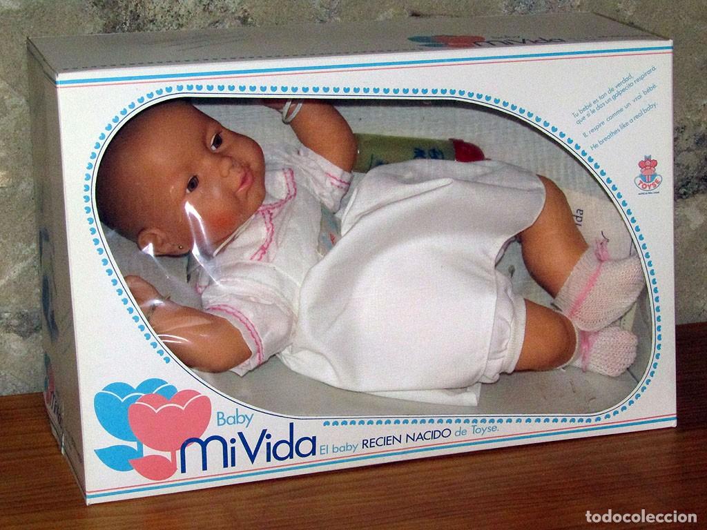 Mu&ntilde;ecas espa&ntilde;olas modernas: ANTIGUA MU&Ntilde;ECA BABY MI VIDA, DE TOYSE - NUEVA Y EN SU CAJA ORIGINAL - A ESTRENAR