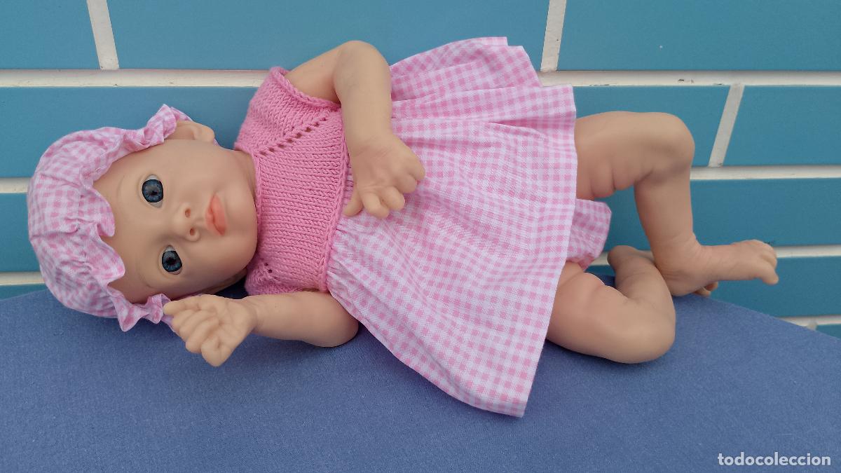 Mu&ntilde;ecas espa&ntilde;olas modernas: Mu&ntilde;eco beb&eacute; reborn realista de silicona