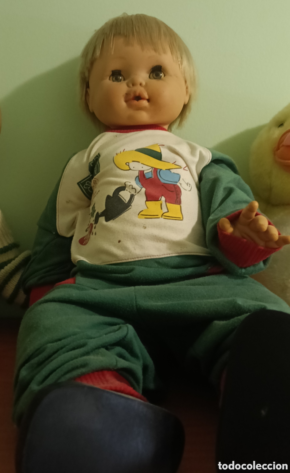 Mu&ntilde;ecas espa&ntilde;olas modernas: MU&Ntilde;ECA BEB&Eacute; VINTAGE A&Ntilde;OS 80-90 &ndash; MU&Ntilde;ECA ESPA&Ntilde;OLA CON ROPA &ndash; COLECCI&Oacute;N 12
