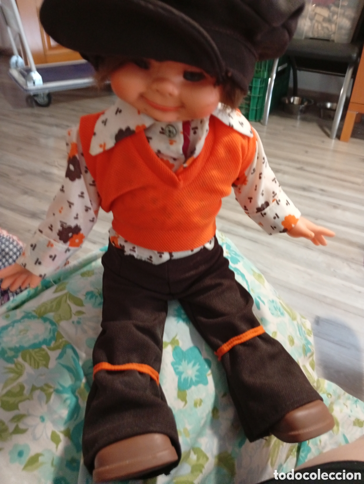 Mu&ntilde;ecas espa&ntilde;olas modernas: Mu&ntilde;eco Jerry de B.B perfecto estado 42 cm