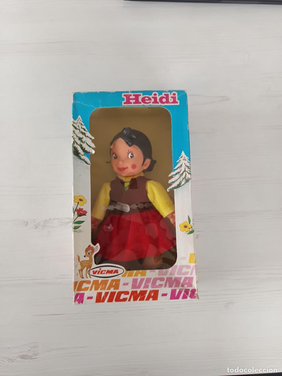 Mu&ntilde;ecas espa&ntilde;olas modernas: Mu&ntilde;eca Heidi en caja a&ntilde;os 70 - Foto 2