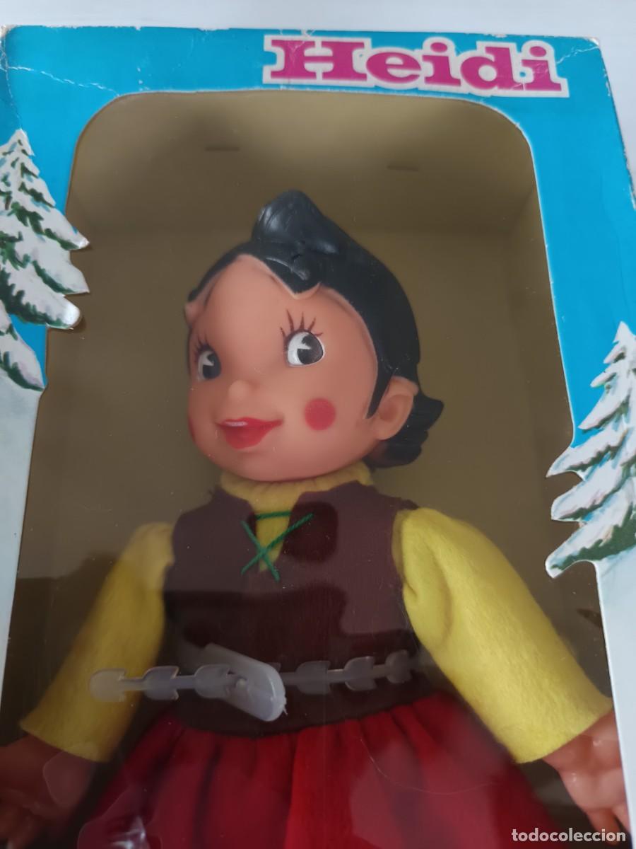Mu&ntilde;ecas espa&ntilde;olas modernas: Mu&ntilde;eca Heidi en caja a&ntilde;os 70 - Foto 3