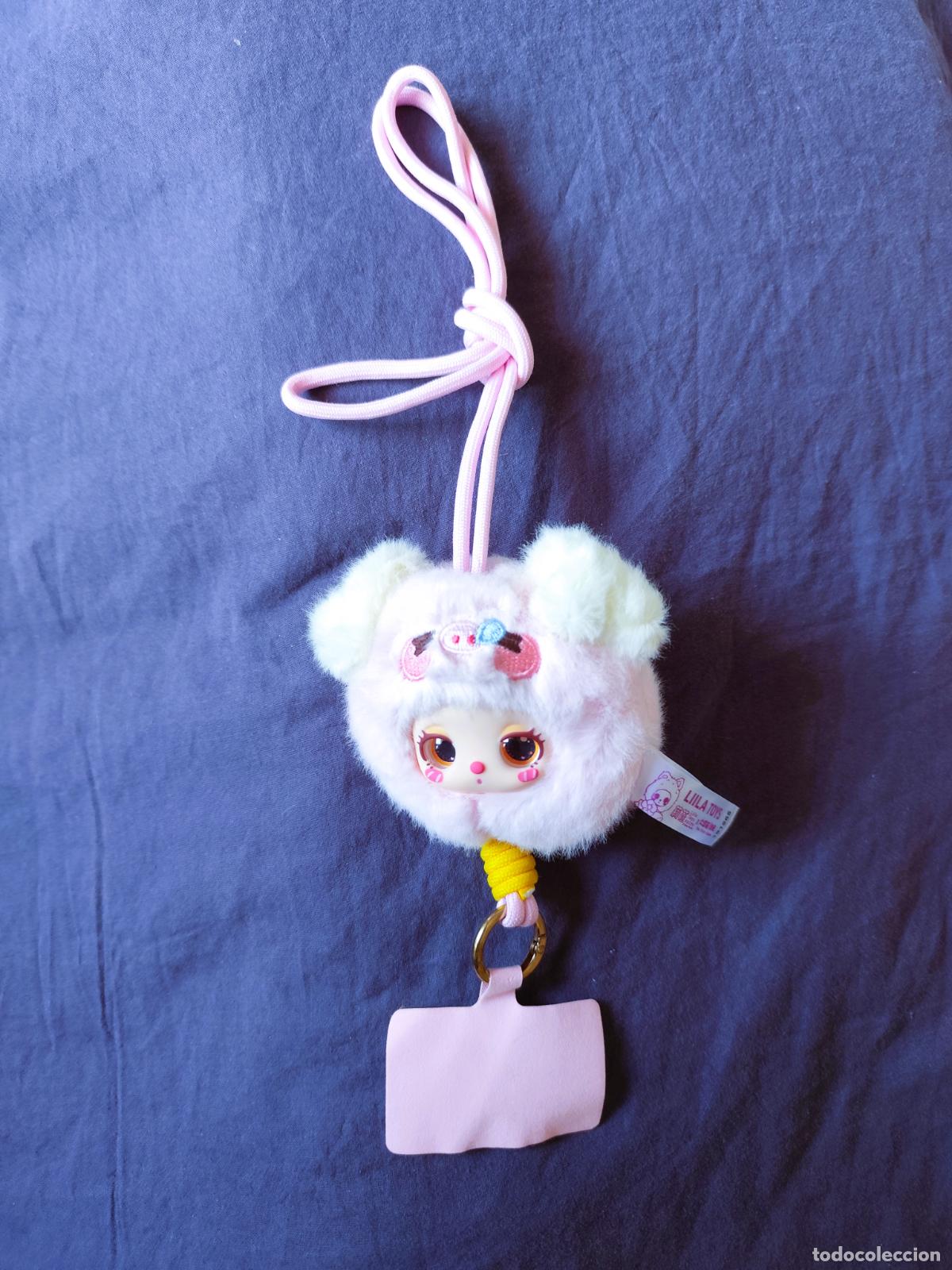 Mu&ntilde;ecas espa&ntilde;olas modernas: Liila's Zoo Mini Plush Lanyard Litchi Pig